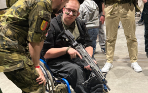 Dráhu si mohli vyzkoušet i vozíčkáři