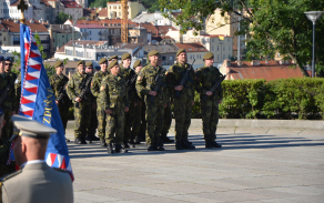 DEN OZBROJENÝCH SIL - Pěší rota aktivní zálohy KVV hl.m.Praha