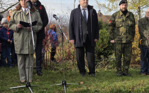 Generálka v.v. Lenka Šmerová a ředitel KVV HMP plk. Pavel Mareček