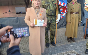 ocenění paní ministrině