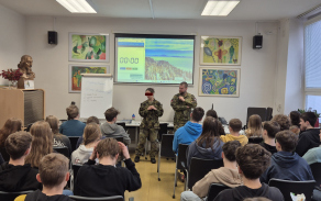 Branně - bezpečnostní teorie - Projektový den POKOS, Gymnázium Budějovická